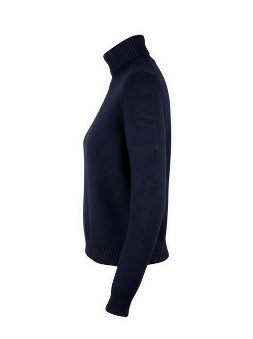 Blue women's turtleneck La fileria | 13203-14200598